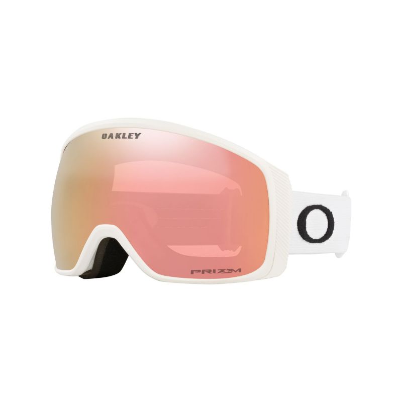 Máscara de esquí Oakley FLIGHT TRACKER M (BLANCO MATE/Prizm oro rosa iridium) Hombre