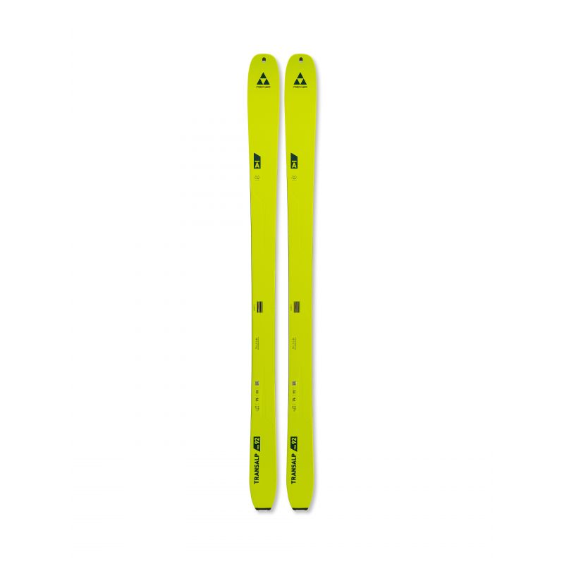 Pack Skis de randonnée FISCHER TRANSALP 92 CTI PRO (Jaune) + Peaux Mixte - 2026
