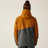 Chaqueta de esquí Halfpipe III para hombre Pumpkin Spice/Iron Gate