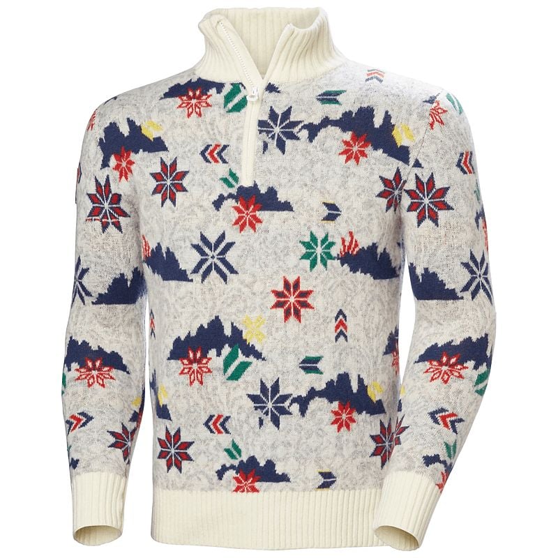 Fleece Helly Hansen ARCTIC ICELANDER 1/2 ZIP (WHITE OLYMPICS) Herren