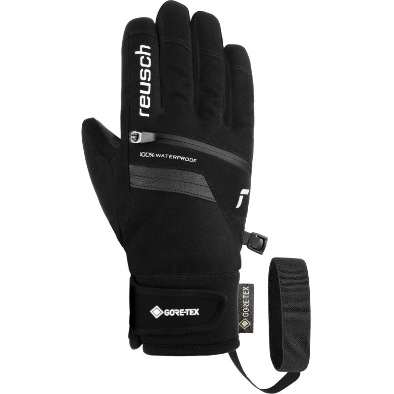 Guantes de esquí REUSCH Travis GORE-TEX (Negro) Junior