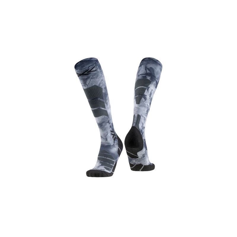 Skisocken X-SOCKS SKI EXPERT WILD OTC (TIEDYE X BLACK/X WHITE)
