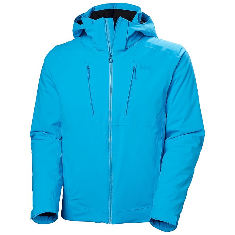 Hiihtotakki Helly Hansen ALPHA 4.0 JACKET (cyan) Miehet