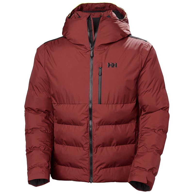 Chaqueta de esquí Helly Hansen KVITFJELL RACE PUFFY JACKET (MARS RED) hombre