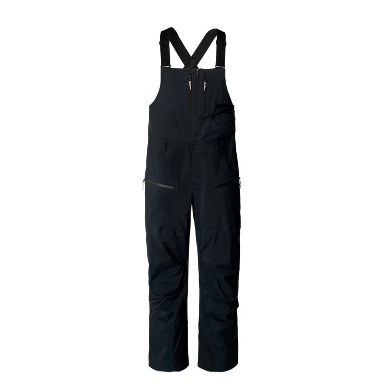 Pantaloni snowboard Jones PNT M'S SHRALPINIST STR RC BIB (STLTH BLK) Uomo