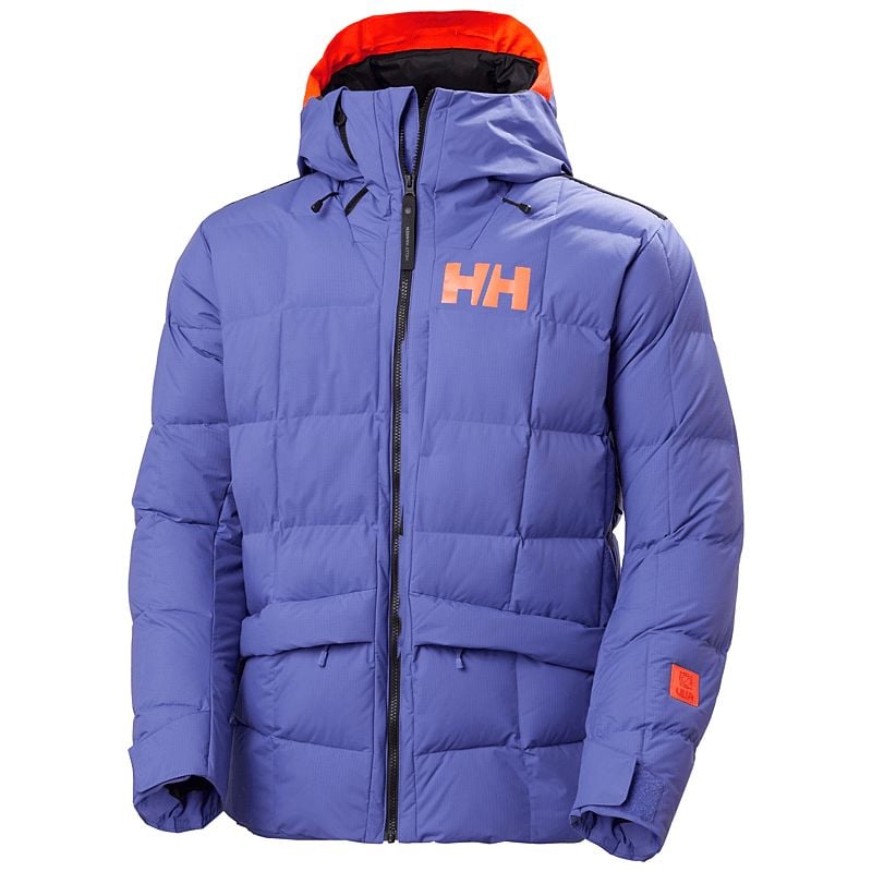 Skijacka Helly Hansen EMIKO RIDABLE PUFFY JACKET (ULTRA VIOLET) herr