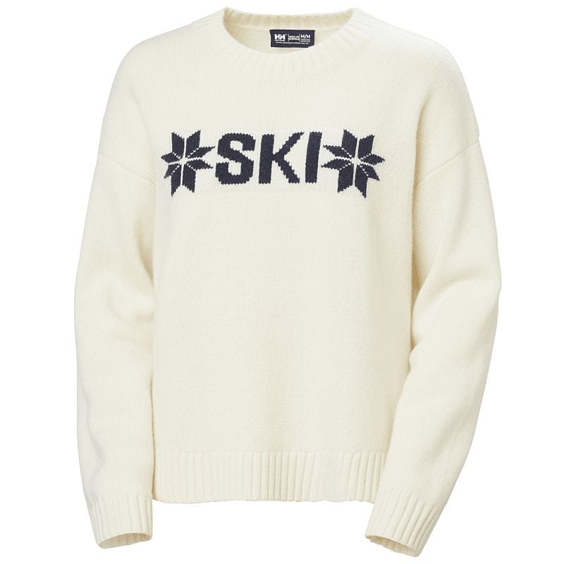Sweater Helly Hansen W BLISS SKI KNIT SWEATER (CREAM) Women