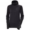 Helly Hansen W LIFA MERINO MIDW BLC HOODIE (SORT DRUEMOST BUE REFLEKS AO)