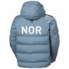 CHAQUETA PUFFY RACE KVITFJELL AZUL LAVADO EQUIPO NSF