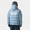 CHAQUETA PUFFY RACE KVITFJELL AZUL LAVADO EQUIPO NSF