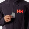 SOGN TINDEN SHELL JACKET BLACK GRAPE