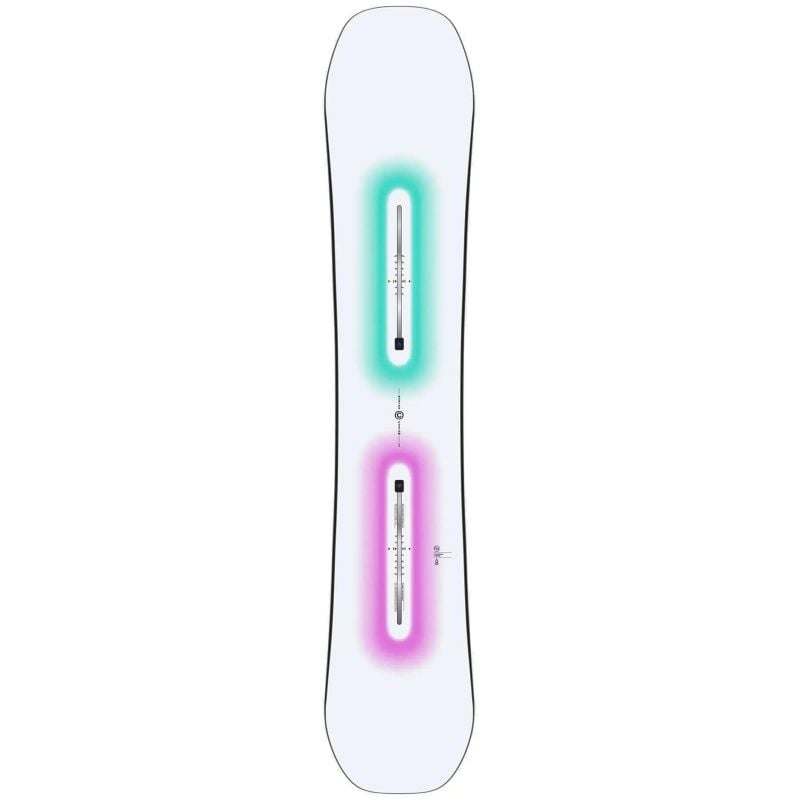 Pack Snowboard BURTON Custom Board (Glow) - Homme (2026) + Fixation