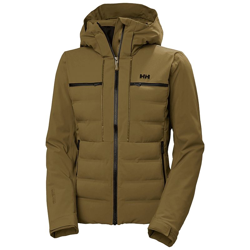 Chaqueta de esquí Helly Hansen W ALPHELIA ELEVATE JACKET (SEPIA) mujer