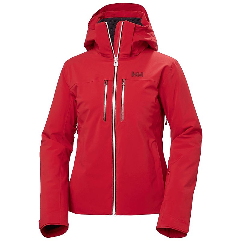 Skijakke Helly Hansen W ALPHELIA LIFALOFT JACKET (RED) dame