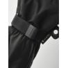 Hiihtohanskat HESTRA Army Leather Gore-Tex - 5 sormea (musta/musta)