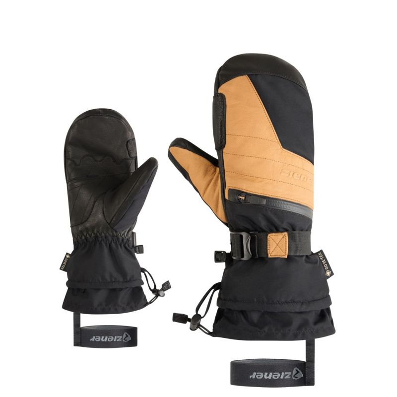 Skihandsker Ziener GLORIOSO-Z GTX MITTEN + GORE PLUS WARM glove mand (sort)