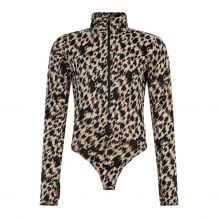 Sottogiacca Protest PRTCosmic 1/4 body zip top (BambooBeige) donna