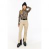 Protest PRTCosmic 1/4 Body Zip Top (BambooBeige)
