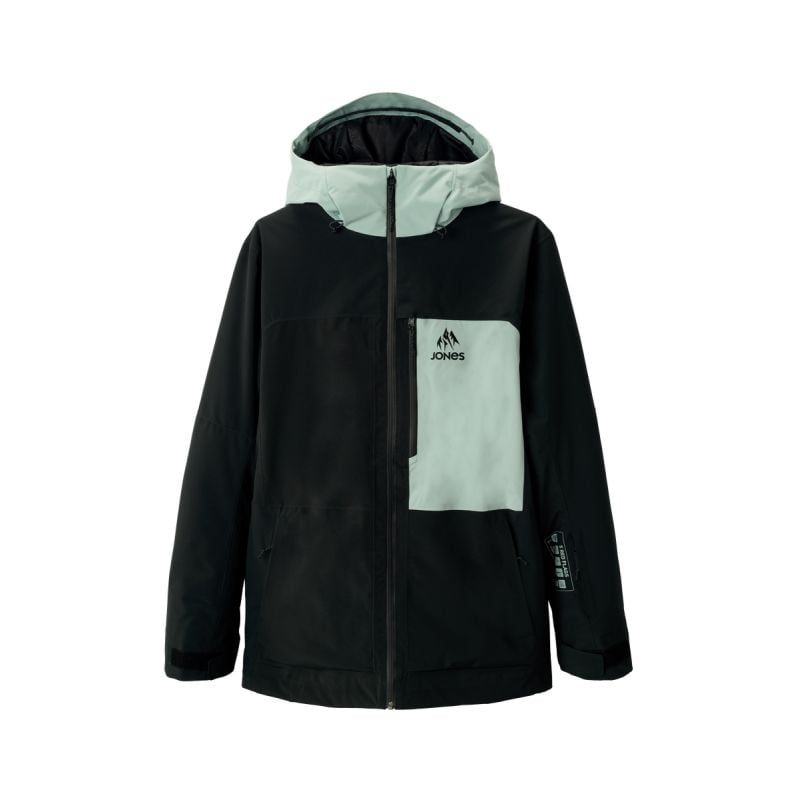 Chaqueta de snowboard Jones PARKA M'S MTN SURF RC (STEALTH BLACK) Hombre