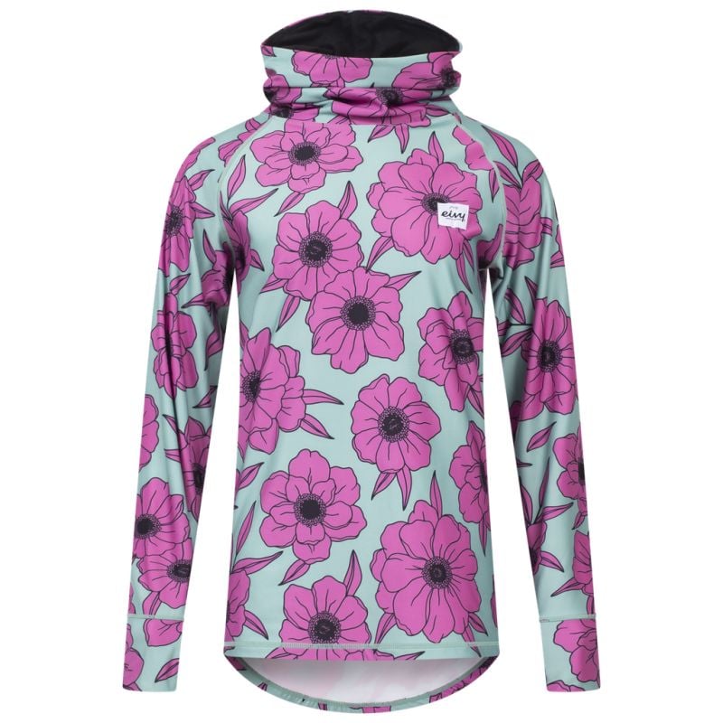 Tekninen paita Eivy 26 Icecold Gaiter Top (Turquoise Flower) Naisille