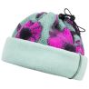 Eivy 26 Beanie Sherpa Cuello Calentador - Flor Turquesa (Flor Turquesa)