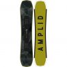 Snowboard All-Mountain Amplid SINGULAR TWIN 154 (2025) Blaugrün