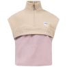 Eivy 26 Ball Fleece Vest - Sand / Faded Woodrose - XS (Sand / Faded Woodrose)