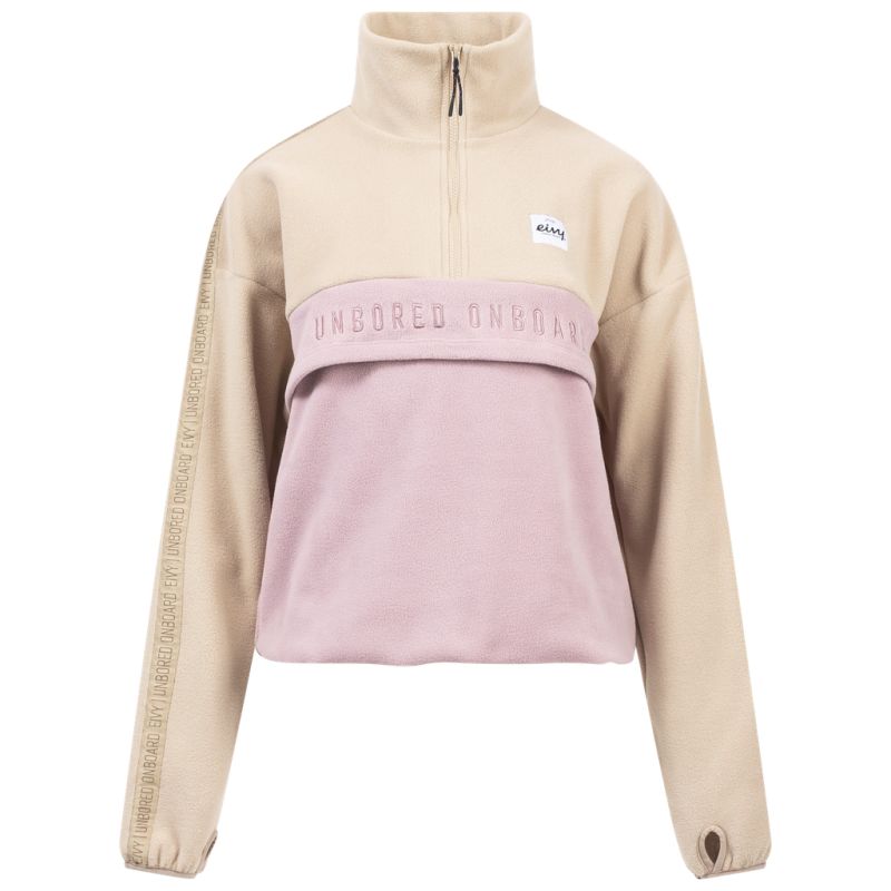 Forro Eivy Ball Fleece (Arena / Rosa Desvanecido) Mujer