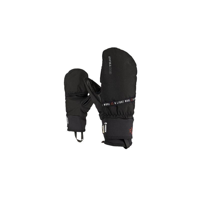 Handschuhe Skitrab MITT CABRIO K EVO WOOL (Schwarz) 