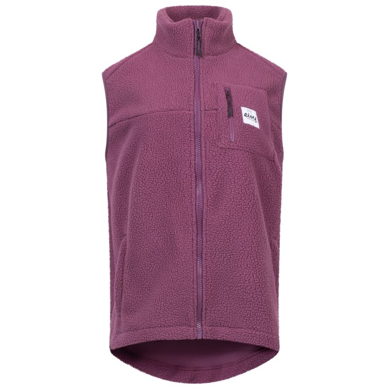 Veste sans manche EIVY Lumberjackie Sherpa Vest (Pinkgundy) Femme