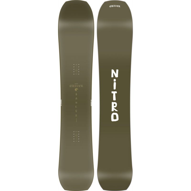 Pack Snowboard NITRO 25 BANKER 2025 + Fixation