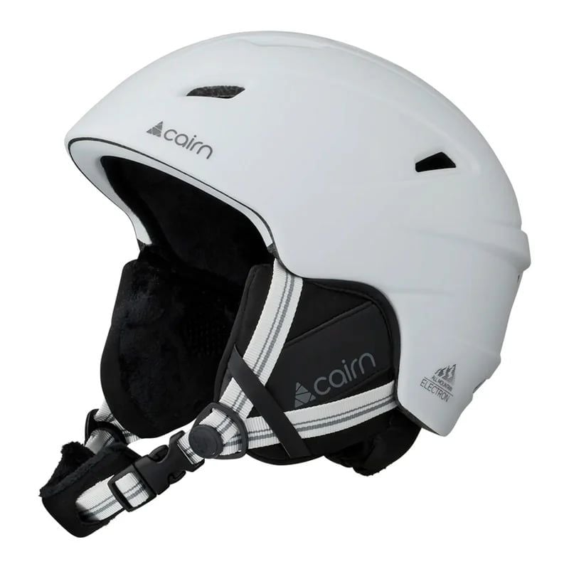 Hjelm ski Cairn Electron (Mat Hvit)