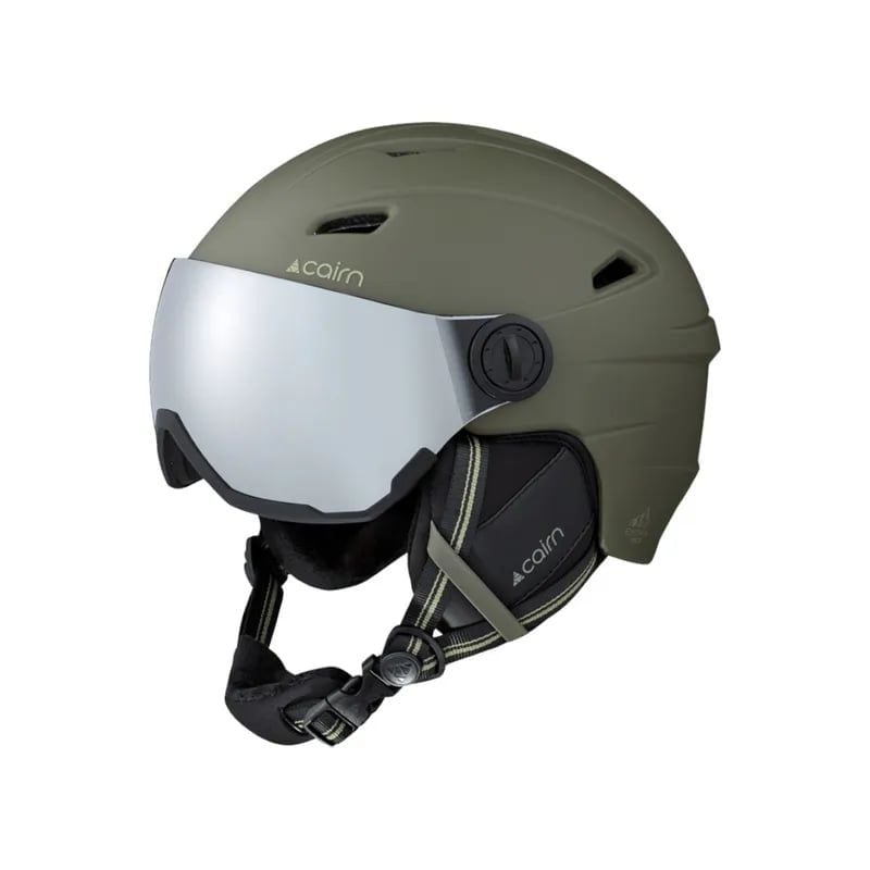 Hjälm med visir Cairn Electron Visor (Mat khaki)