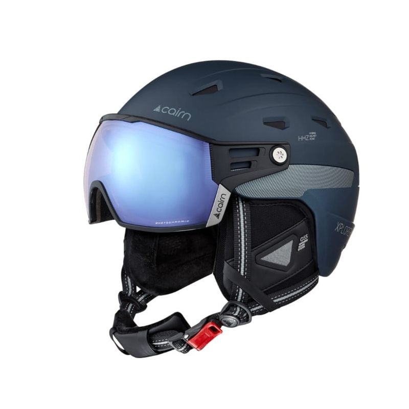 Helm mit Visier Cairn Shuffle S-visor Evolight Nxt (Mat Eclipse)