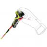 Leki Bastoncini WCR SL 3D (Rosso brillante/Nero/Giallo neutro)