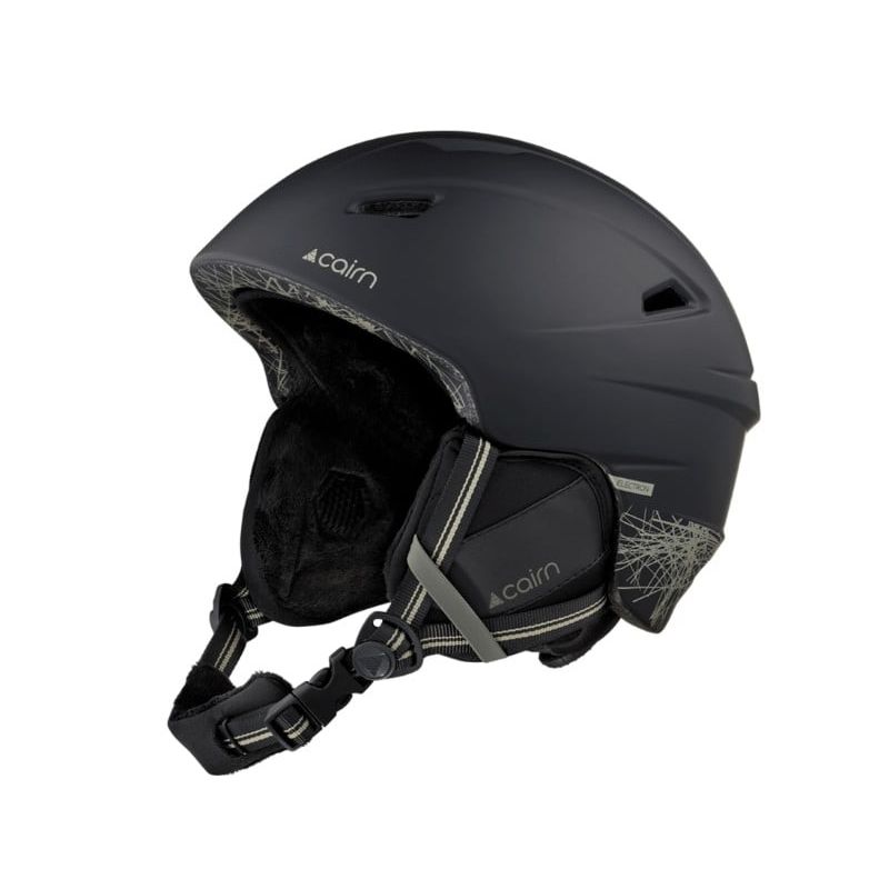 Ski helmet Cairn Electron Graphic (Mat Black Khaki)