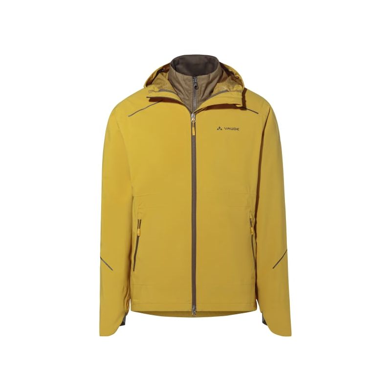 3 in 1 pyöräilytakki Vaude Me Yaras 3in1 Jacket (savanna) Miehet