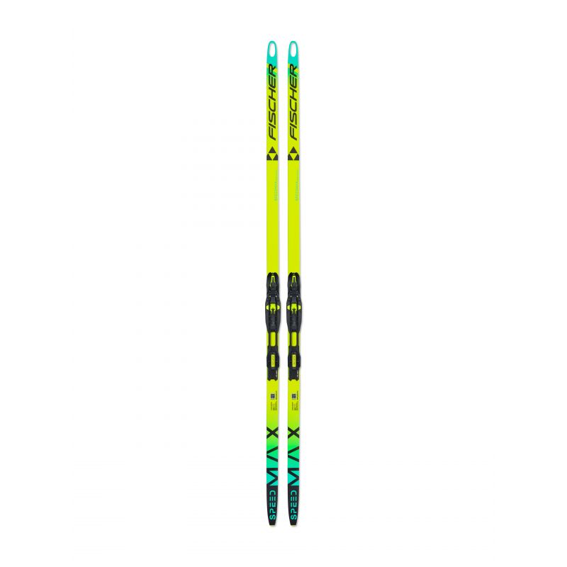 Pack Esquís de fondo Skating Fischer SPEEDMAX 100HE SKATE PLUS 610 X-STIFF (amarillo neón) + Fijaciones - 2026