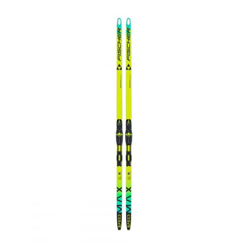 Ski pakke til langrend Skating Fischer SPEEDMAX 90 SKATE PLUS 115 X-STIFF (Gul) + Bindinger - 2026