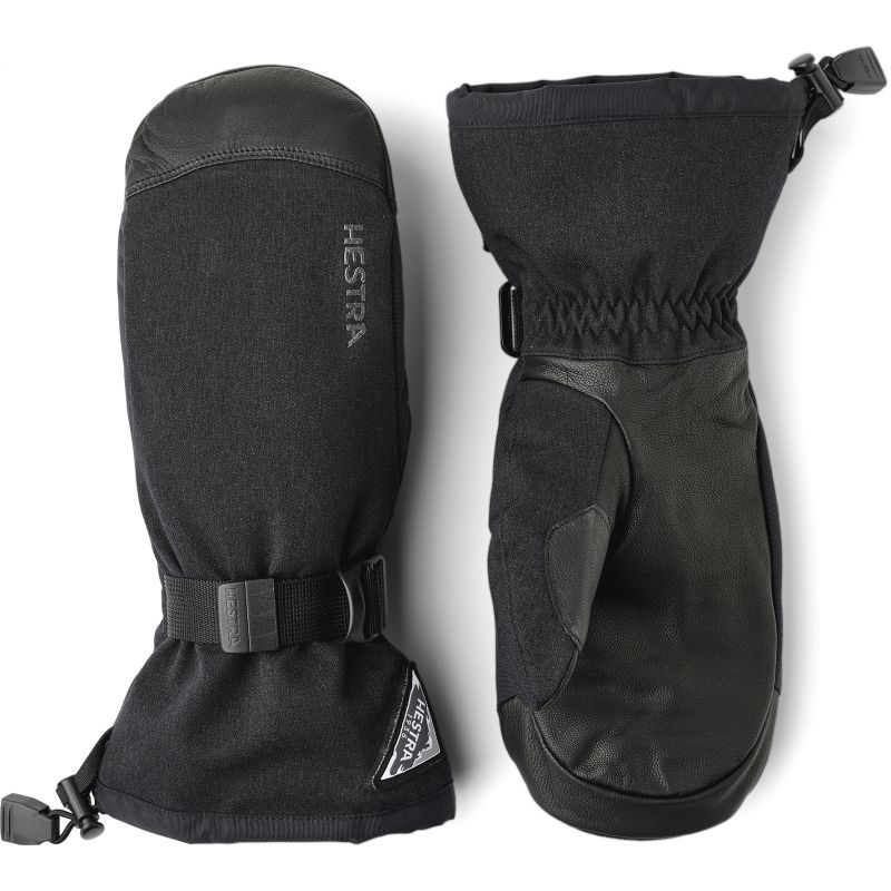Manoplas de esquí HESTRA Powder Gauntlet (Negro)