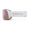 Skimaske Smith 4D Mag S (hvidt strik - Chromapop Everyday Rose Gold Mirror Lens) Kvinder
