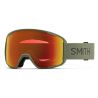 Maschera da sci Smith Preview (Fatigue Green - ChromaPop Everyday Red Mirror / Cat2)