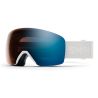 Smith Skyline (Weißer Dampf - ChromaPop Pro photochromatisch blauer Spiegel - S1-S3 / VLT 16-55%)