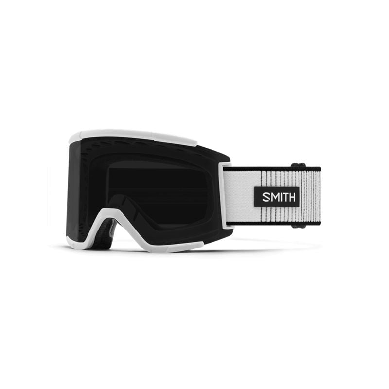 Masque de ski SMITH Squad XL (White Fade Out - ChromaPop Sun Black / Cat 3)