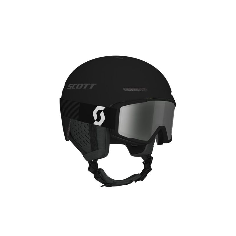 Pacchetto casco e maschera da sci Scott Combo Casco Track + Maschera Factor Pro (Mineral Black)