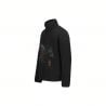 PICTURE HAFDALS EMB ZIP FLEECE (A Black)