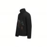 Picture HAFDALS EMB ZIP FLEECE (Un Negro)