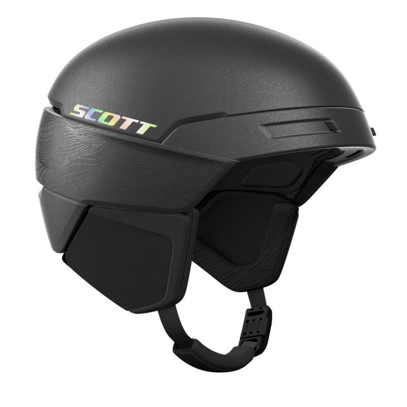 Casco da sci Scott Flow Pro Mips (Nero granito/grigio holo)
