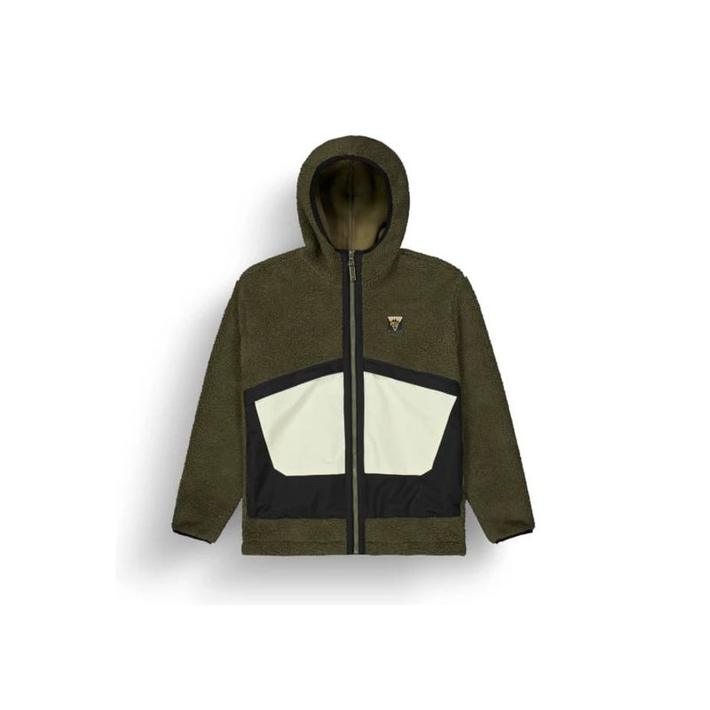 Forro Picture PMBTON ZIP HOODIE (A Tobacco Black)