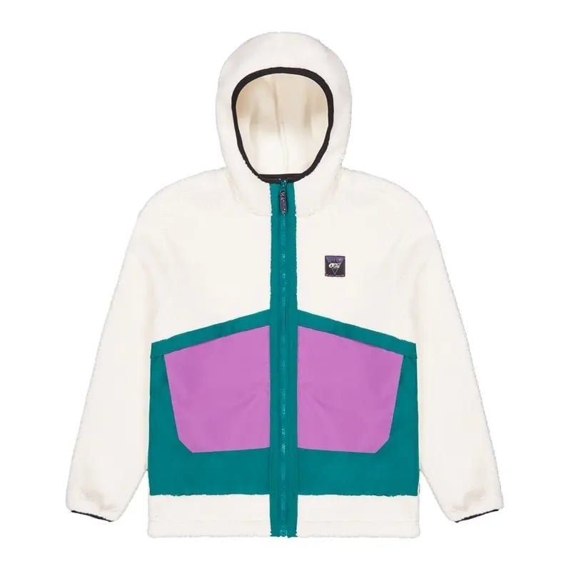 Polaire PICTURE PMBTON ZIP HOODIE (B Tofu Deep Water)